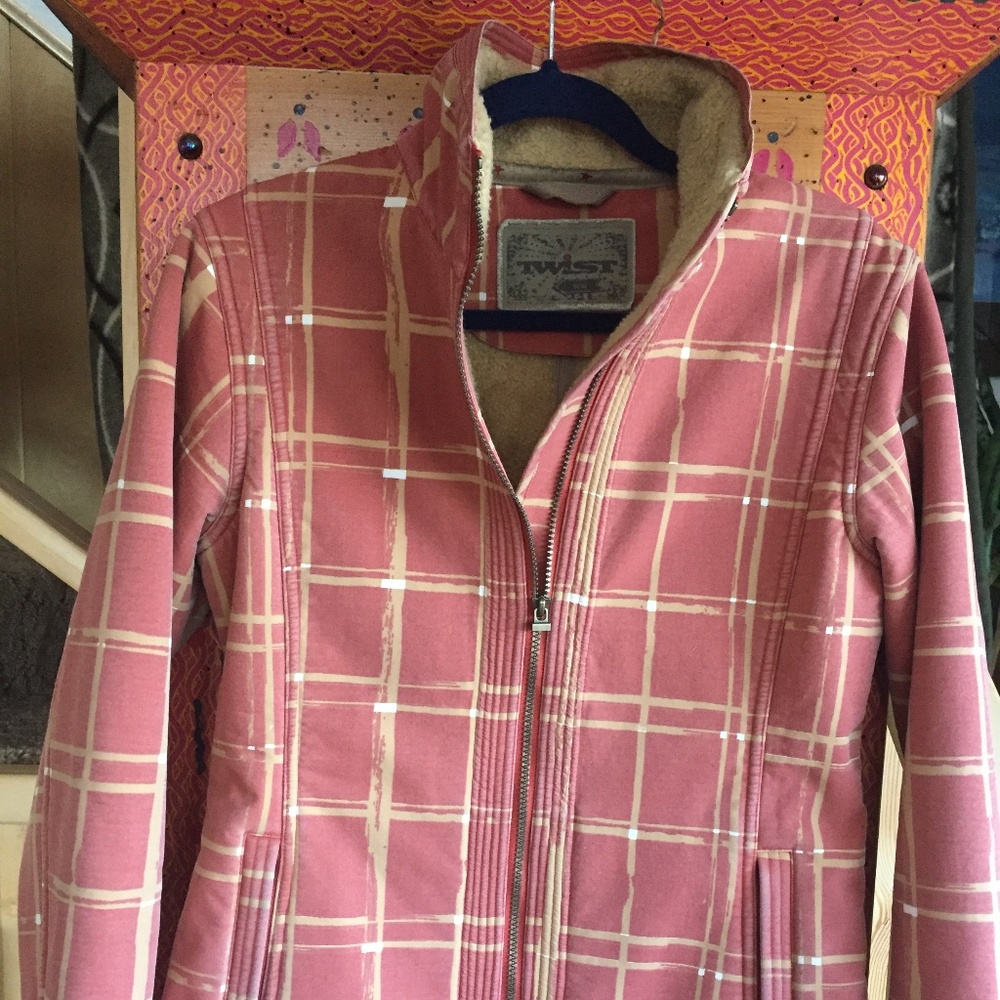 TWIST Sz Medium tailored yet technical jacket
